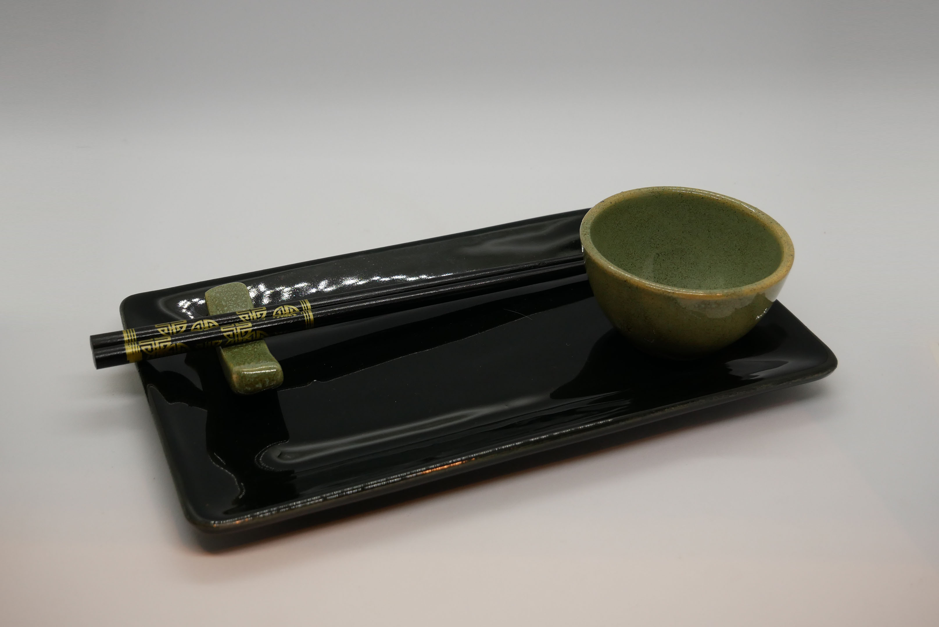 sushi verde y negro