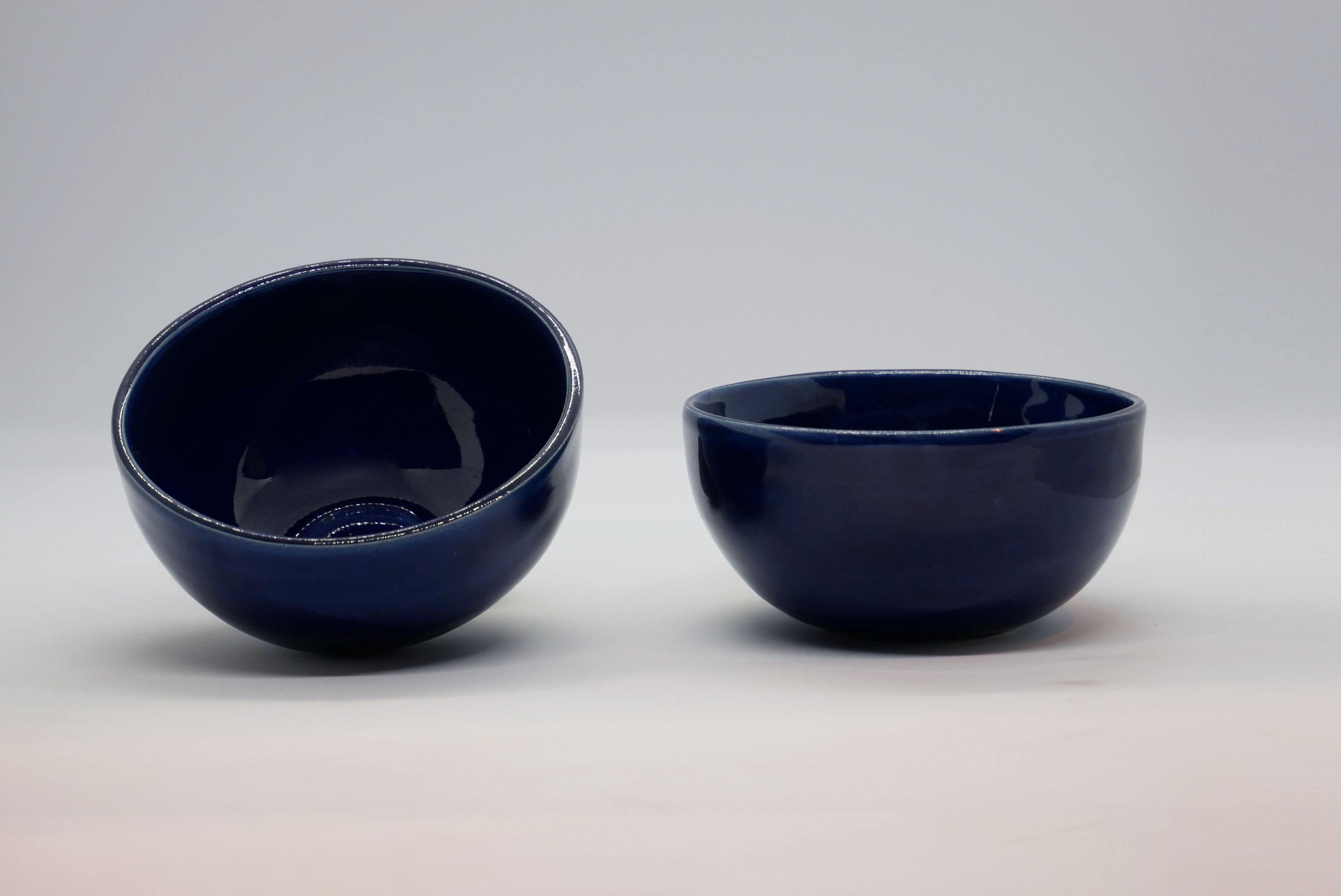 cuencos azules